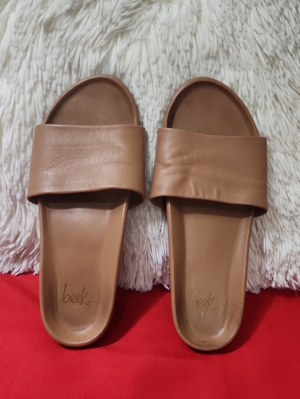 Beek Gallito Slide Tan Sandals